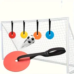Soccer Shooting Training Target - Adjustable Hanging Rope, Multi-Sport Compatible, Boost Shooting Accuracy, Indoor & Outdoor Practice Equipment