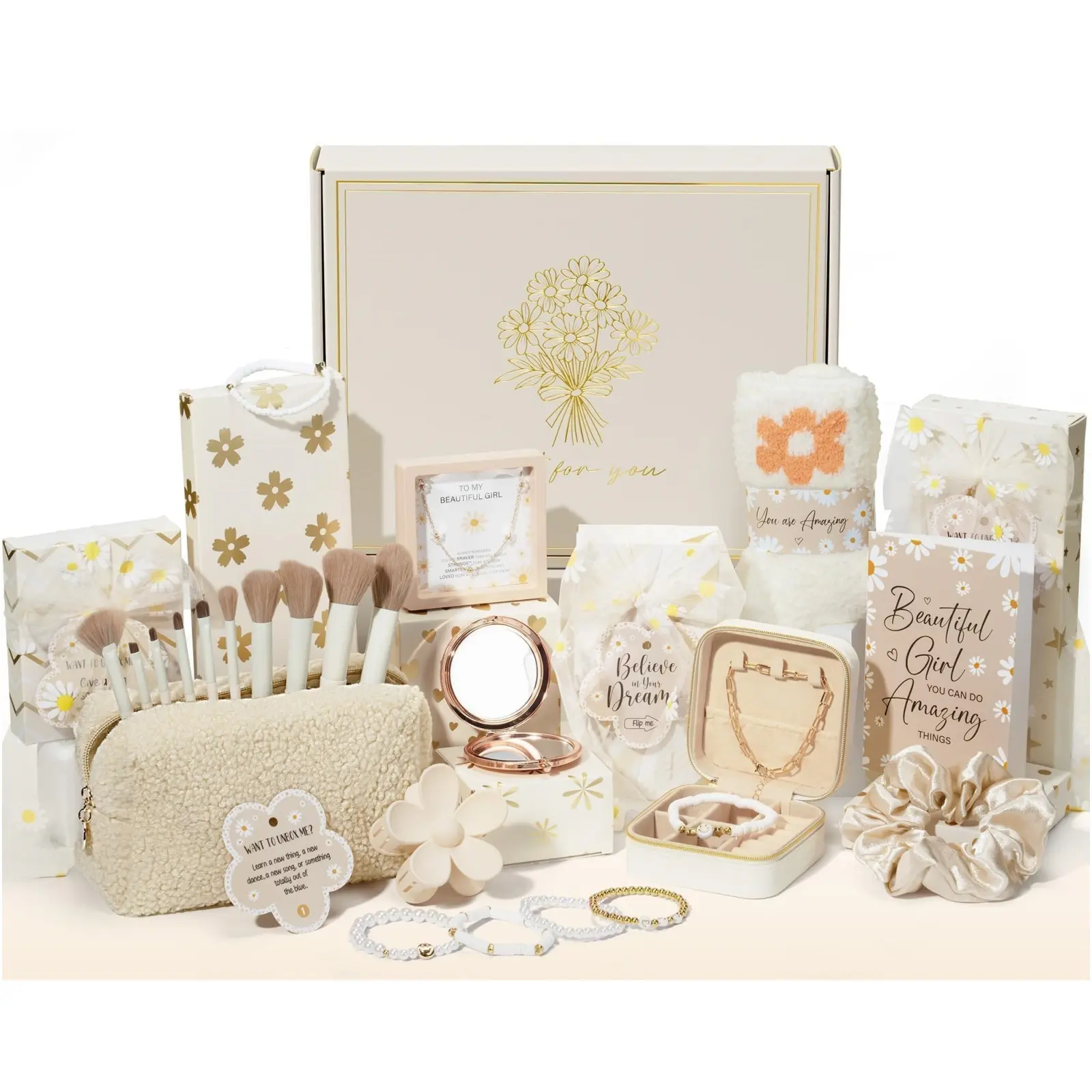 B2 Beige (with fuzzy sock)