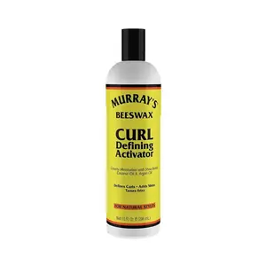 Murray's Beeswax Curl Defining Activator 10 oz Moisturizing Cream with Coconut Oil & Vitamins for Frizz Control & Shine Haircare Gel Lightweight Moisture Gentle