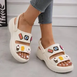Forever Lucky Women's Casual Sandals - Comfortable Summer Footwear for Daily Wear