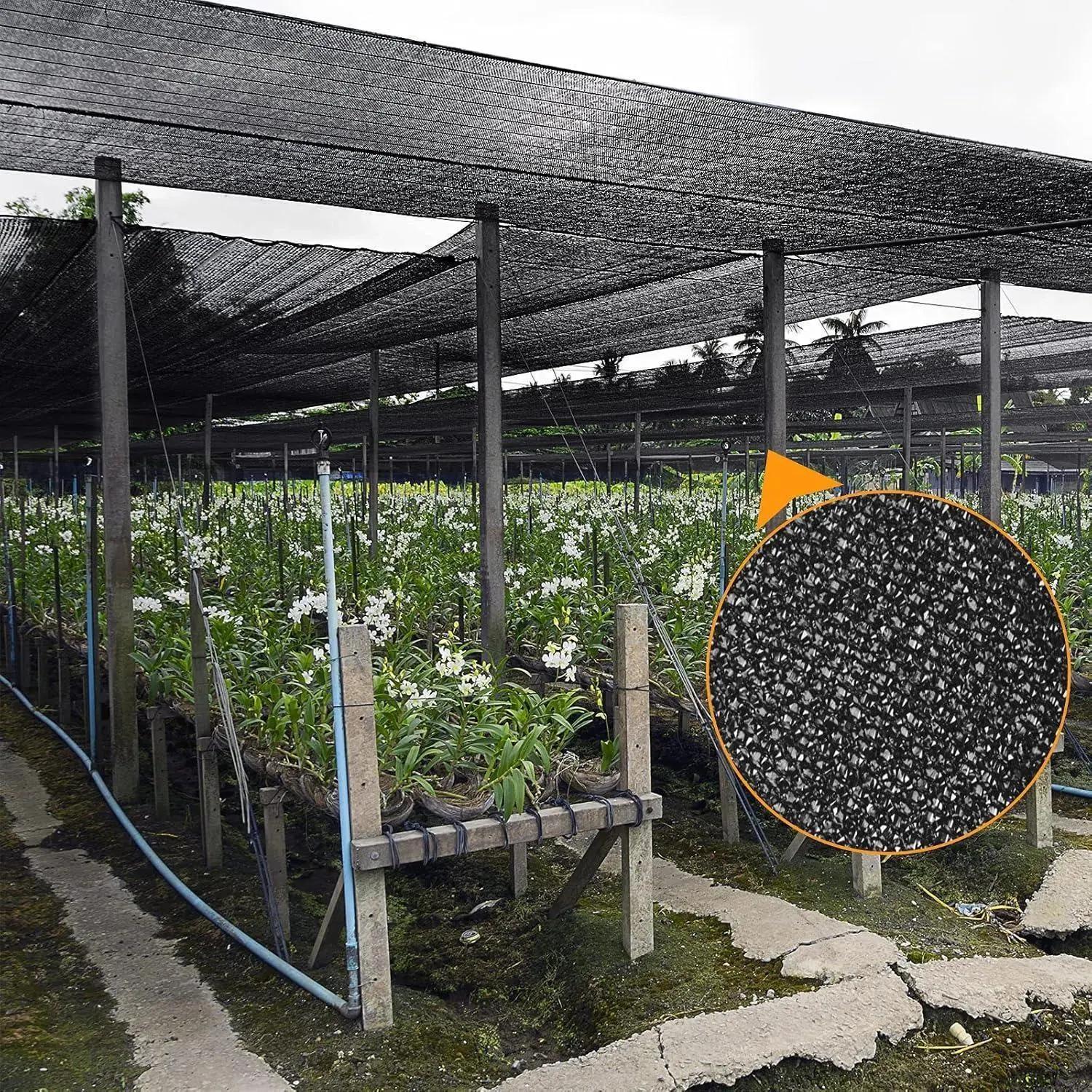 90% Black Shade Cloth, 10ft x 13ft Sunblock Mesh with Taped Edge for Plant Cover, Greenhouse Garden Flower Canopy | Home Supplies Rain Cloth Outdoor Sunshade Shelter 90% Black Shade Cloth, 10ft x 13ft Sunblock Mesh with Taped Edge for Plant Cover, Greenhouse Garden Flower Canopy | Home Supplies Rain Cloth Outdoor Sunshade Shelter
