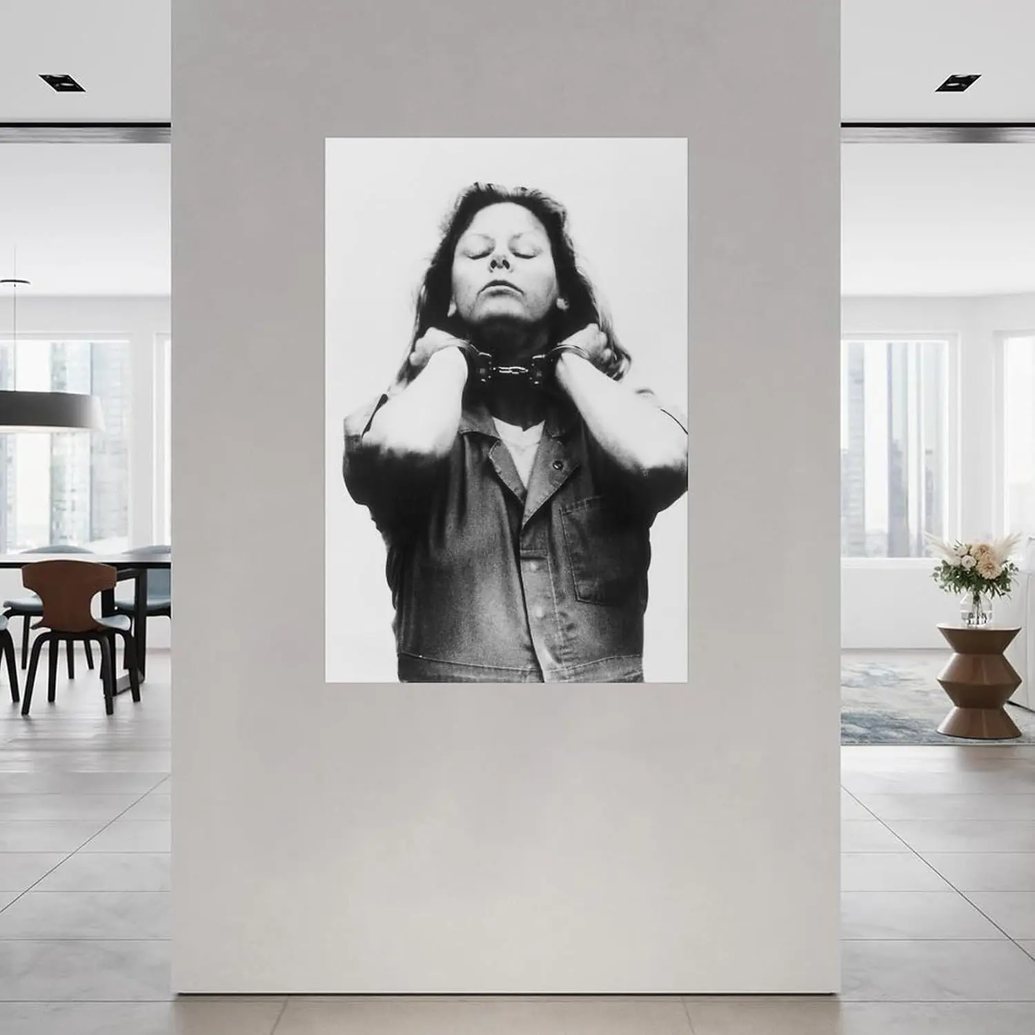 Serial Killer Aileen Wuornos Vintage Portrait Poster (2) Canvas Painting Posters And Prints Wall Art for Living Room Bedroom Decor