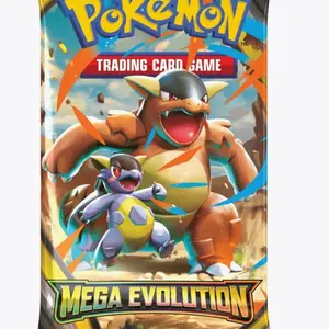 Pokemon Trading Card Game Mega Evolutions Collectible Cards for Ages 6+ Featuring Dynamic Character Designs