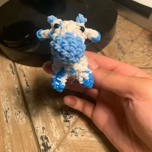 Baby Cow Made with Rubber Bands - Unique Design