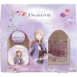 Frozen 2 Disney Anna Set-Edt Spray 1.7 Oz & Soap 1.7 Oz For Women