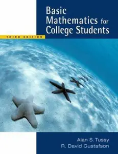 USED-Basic Mathematics for College Students, Updated Media Edition (with CD-ROM and MathNOW™, iLrn™ Tutorial Printed Access Card) (Available 2010 Titles Enhanced Web Assign) by Alan S. Tussy (Paperback)