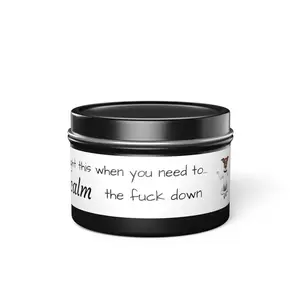 Tin Candles full of Zen and Humor