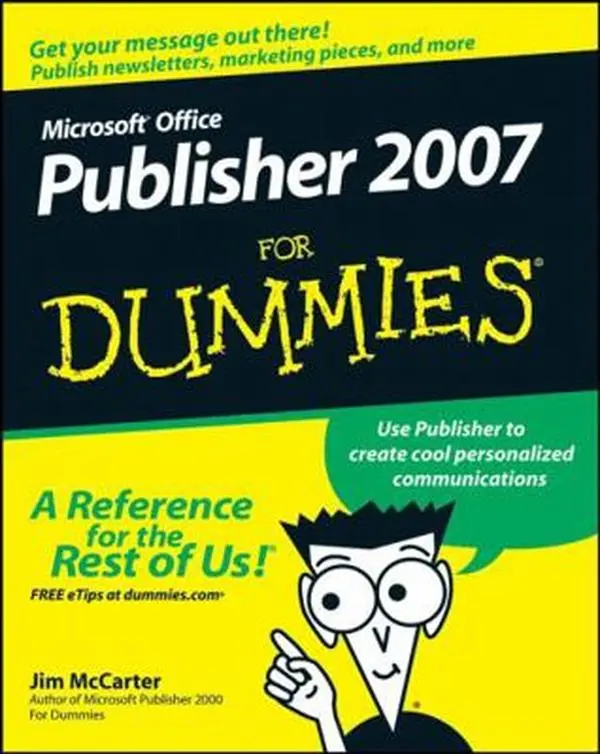 USED Book - Microsoft Office Publisher 2007 for Dummies by McCarter, Jim (Paperback) - english