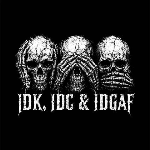 IDC Durable Motorcycle Decal Set - Wide Size 8x5.6 in Graphic, Standout ID Decals & Biker Magnets for Motorcycle Accessories