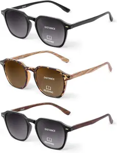 Reading Sunglasses for Women, Stylish Reading Glasses, Lightweight Square Readers for Men & Women