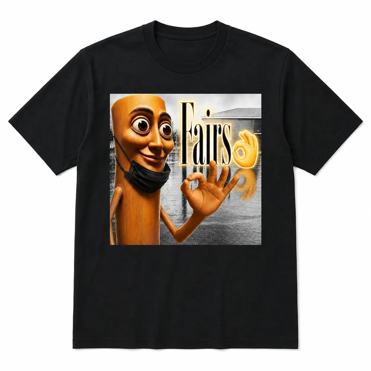 Men Women's Casual Graphic Tee Funny Triple T Tung Sahur Fairs Parody YBG Meme T-Shirt Short Sleeve Fashion Clothing