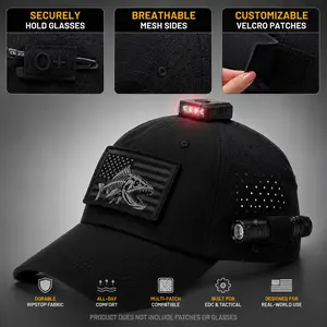[Father's Day gift] New sports and leisure breathable camouflage baseball cap with Sunglasses Holder | Tactical Camo Hat for Range Day Training Military Fan Visor | Men Women Outdoor Hiking Golf Baseball Games Memorial Day Weekend Distressed Snapback Sun