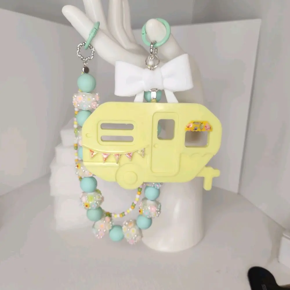 Vintage RV Bag Charm, Versatile Accessory for Diaper Bags & Purses, Ideal Shower Gift