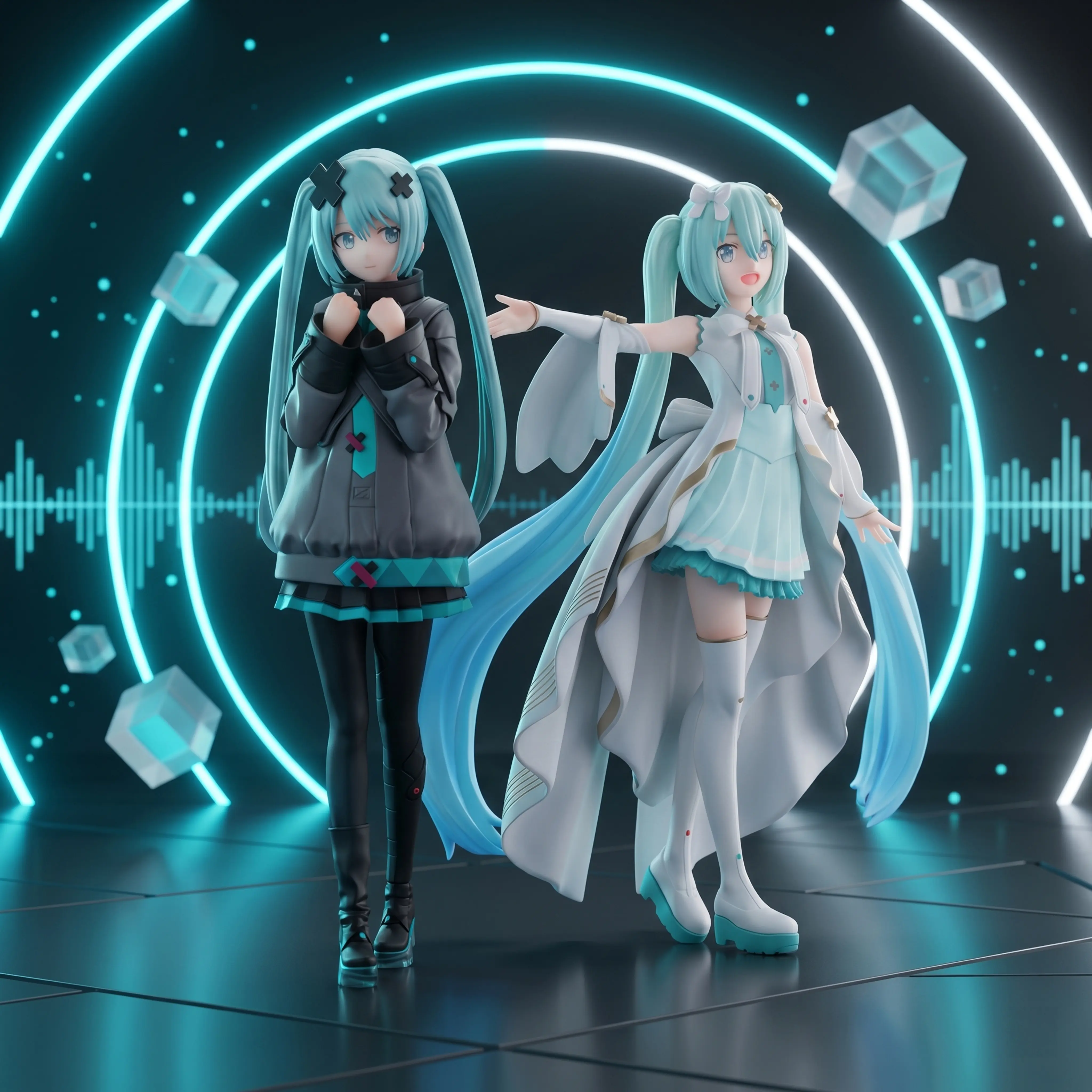 Project Sekai Closed/Opened Window World Movie Version Hatsune Miku PVC Anime Figure Official Collectible Model Table Ornament Fan Collection Holiday & Birthday Gifts