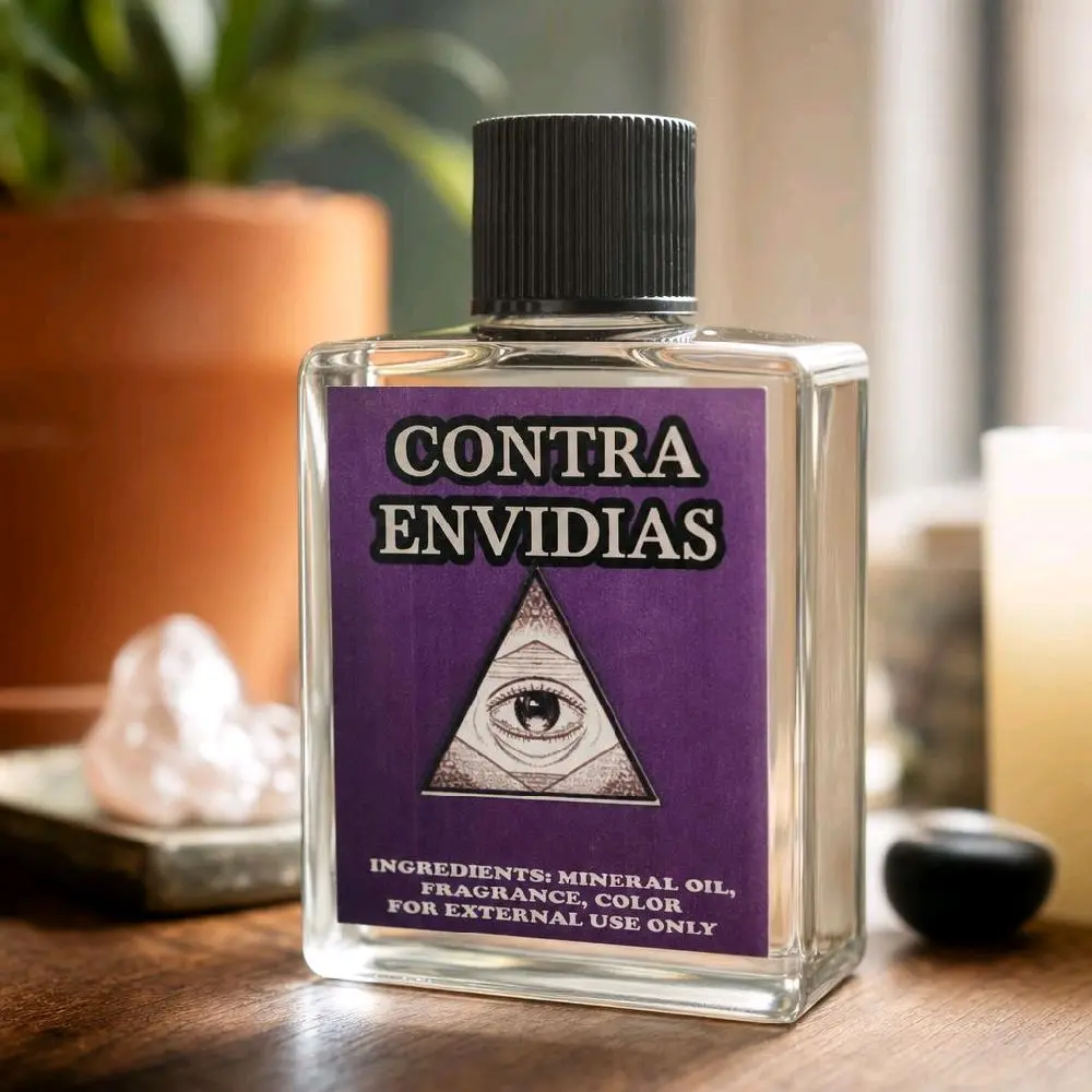 Against Envy Spiritual Oil 2 oz | Protection, Energy Shield & Spiritual Cleansing Oil