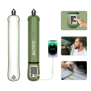 Foldable Inflatable Solar Camping Lantern USB Rechargeable Magnetic Tent Light for Outdoor Hiking outdoorfun