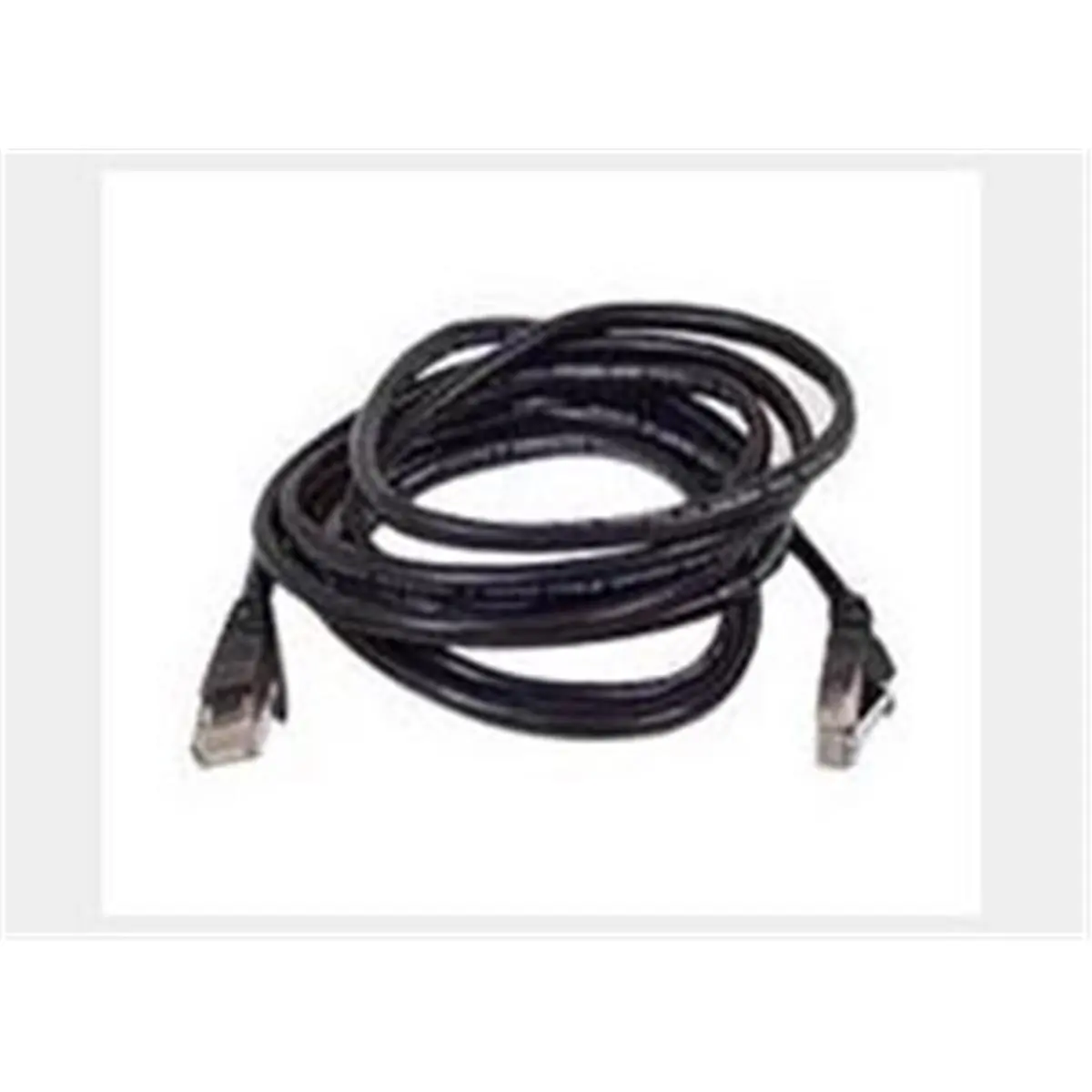 BELKIN COMPONENTS High Performance Cat6 Ethernet Cable, 1 ft Black, RJ45 Male-to-Male Connectors, Snagless Molded Strain Relief, for Gigabit Computer & Office Networks, Ethernet Cables