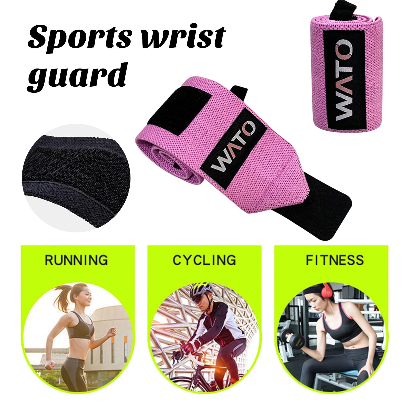 Wrist Wraps for Men and Women , Adjustable Compression Wrist Brace for Carpal Tunnel, Wrist Support,Lifting Straps Wrist Bands for Fitness, Weightlifting, Gym Workout