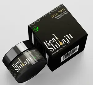 Tierra Purra Pure Himalayan Shilajit Resin 30 Grams Jar - 60 Servings with Spoon, Natural Supplement for Wellness and Fitness - Healthcare