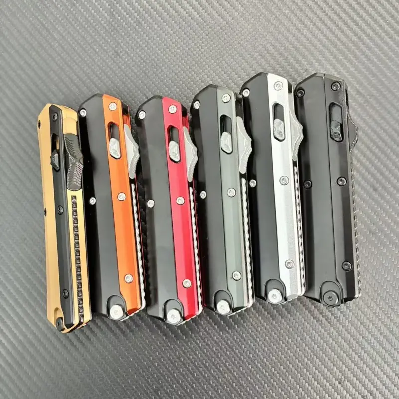 Multi-color Side Opening Fruit Knife, Sharp Portable Peeling Knife, Outdoor EDC Pocket Fruit Knife with Sheath