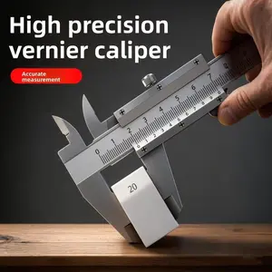 High Precision Stainless Steel Caliper, 0-150mm Manual Micrometer, Smooth Slide, Durable and Easy to Use, Industrial, Mechanical, Jewelry Making