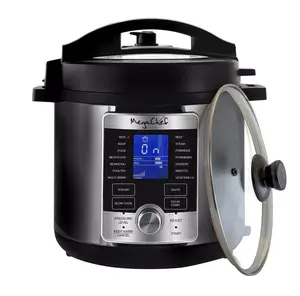 MegaChef 6-qt. Stainless Steel Digital Pressure Cooker