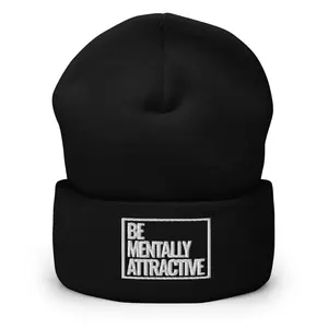 BMA Box Cuffed Beanie 3D Embroidery
