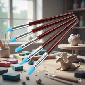 Professional Polymer Clay Sculpting Tools Set - Multi-Function Ceramic & Wax Carving Pens, DIY Art Craft Kit with Portable Case, Durable Design for Artists, Ceramics & Sculpture Making Supplies