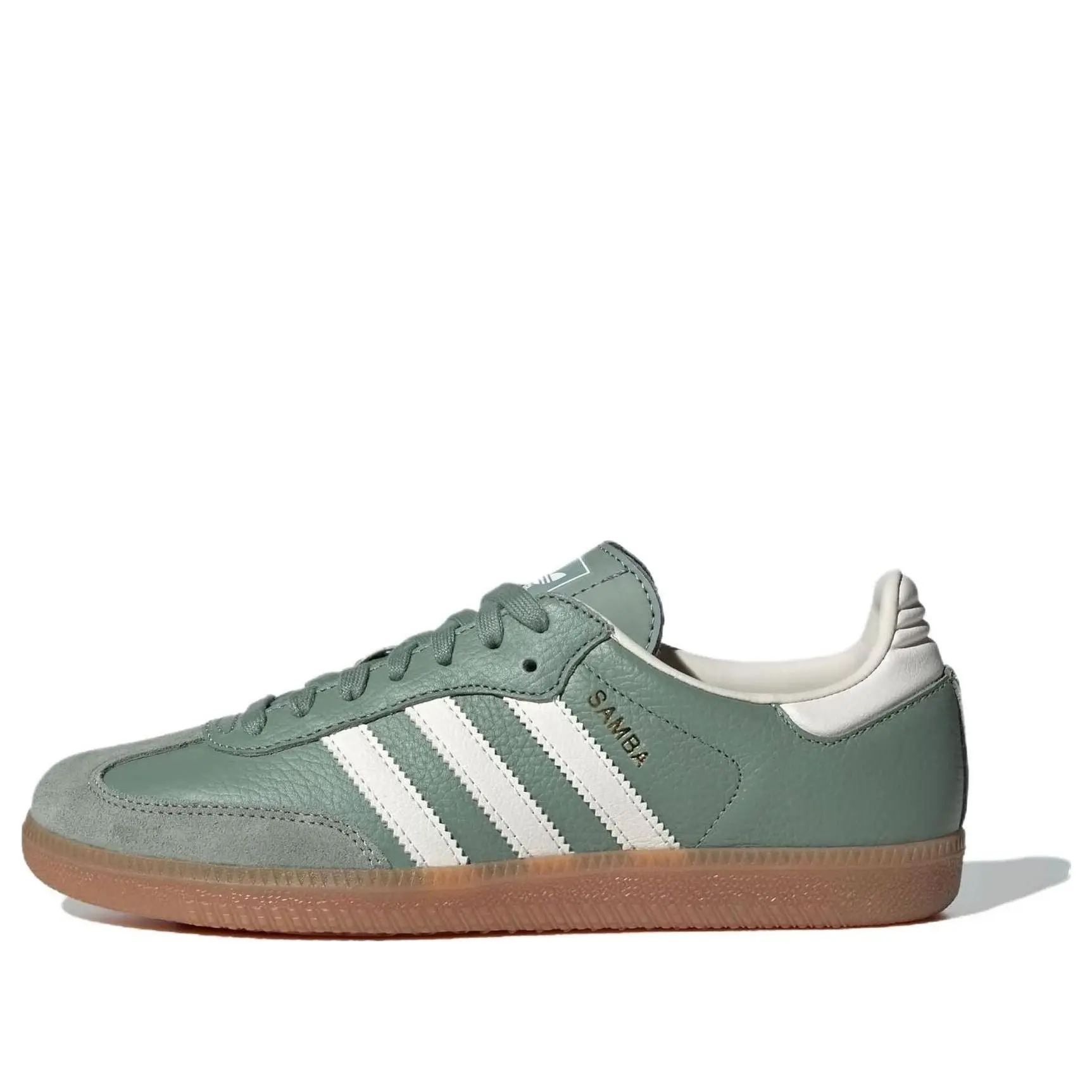 (WMNS) adidas Originals Samba OG Shoes 'Silver Green' IE7011 (WMNS) adidas Originals Samba OG Shoes 'Silver Green' IE7011