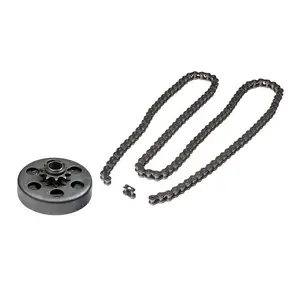 Clutch Assembly, Chain Sprocket, & #420 Open Loop Chain Set for Go-Karts & Mini Bikes