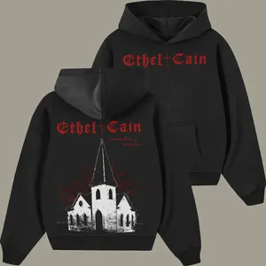 Etheell Hoodie, Gothic Aesthetic, Indie Music Fan Gift, Unisex Sweater Pullover Tee