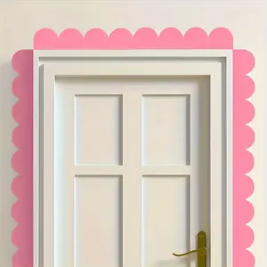 Set of 4 semi-circular cloud-shaped wall decals in four colors, made of self-adhesive, removable PVC. Mix and match as you like. Perfect for room decor, wall wallpaper, bedroom decor, wall decor, home decor, glass decor, bathroom decor, holidays,