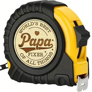 and Engraved Tape Measure, Durable Abs Resin, Locking Design, Perfect Gift for Father's Day, Birthday, Christmas, DIY Tools, Measurement Tape, Hand Measuring Tool