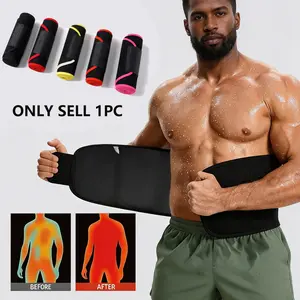 2026 Upgraded Waist Trimmer & Trainer Belt, Workout Waistband for Men and Women, Sweat-Enhancing Wrap for Stomach, Adjustable Fit, Sporty Style, All Seasons, Sporty Waist Slimmer, Workout Accessories