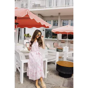 The Ellie Button Up Midi Dress