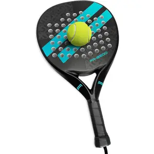 IANONI Padel Racket Carbon Fiber Surface with EVA Memory Flex Foam Core Padel Tennis Racquets Paddle Tennis Racket