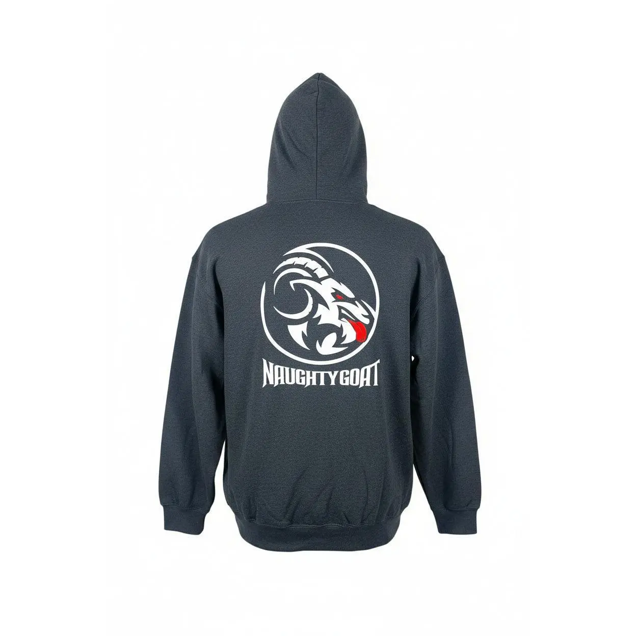 Men's Bold Naughty Goat Attitude Hoodie - Long Sleeve, Normal Type, Holds Shape, Machine Washable Hoodie/Jumper