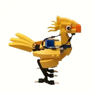 Moc Animals Chocoboed Building Blocks Game Mascot Action Figure Kwehs Bricks Model Assembled Toy Birthday Gifts
