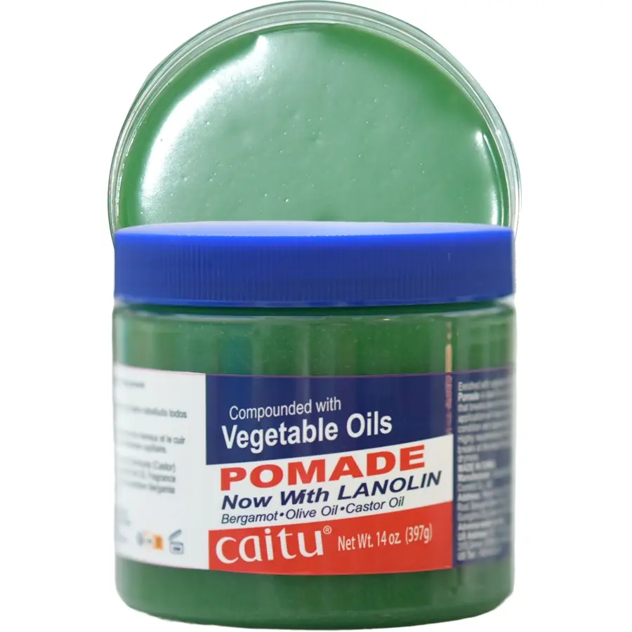 Hair Pomade with Vegetable Oils for Smooth, Defined Styles, Hold & Shine, for Textured & Curly Hair Styling, Hair Styling Products, Shiny Curls
