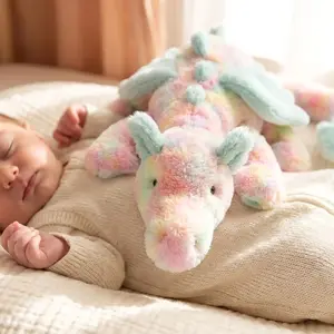 Jellycat Lazulia Dragon Plush 50cm/70cm – Soft Comfort Toy Doll for Abebe, Perfect for Cuddles and Relaxation