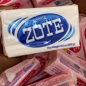 ZOTE Laundry Soap Bar – White & Pink (14.1 oz / 400 g) 3pcs