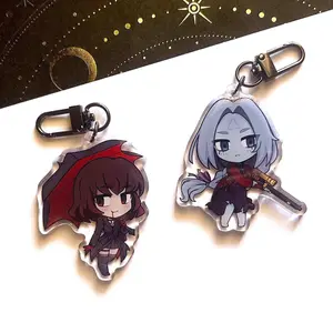 Deadlock Acrylic Charm Keychain | Mina Ha, Vindicta Fanart (2.5" Double-Sided)