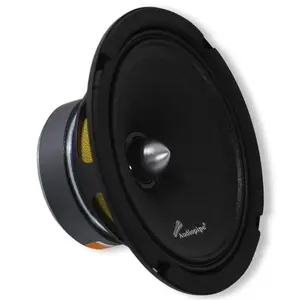 6.5" 50 Watt 4-Ohm Car Audio Midrange Loudspeaker W Bullet Resonator APMB-616PM