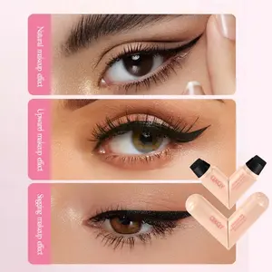 Double-Ended Eyeliner Stamp Pen, Waterproof Long-Lasting Quick-Dry, / Colors, Ideal Gift for Women, Beginner-Friendly Makeup Tool, Eye Makeup Product