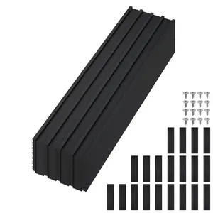 Corrugated Galvanized Steel Roofing Panels 20-Pack, Weatherproof Metal Roof & Siding Sheets, 42.52 x 16.77 Inch Heavy Duty Gray Panel for Patio, Gazebo, Garage, Stable & Outbuilding