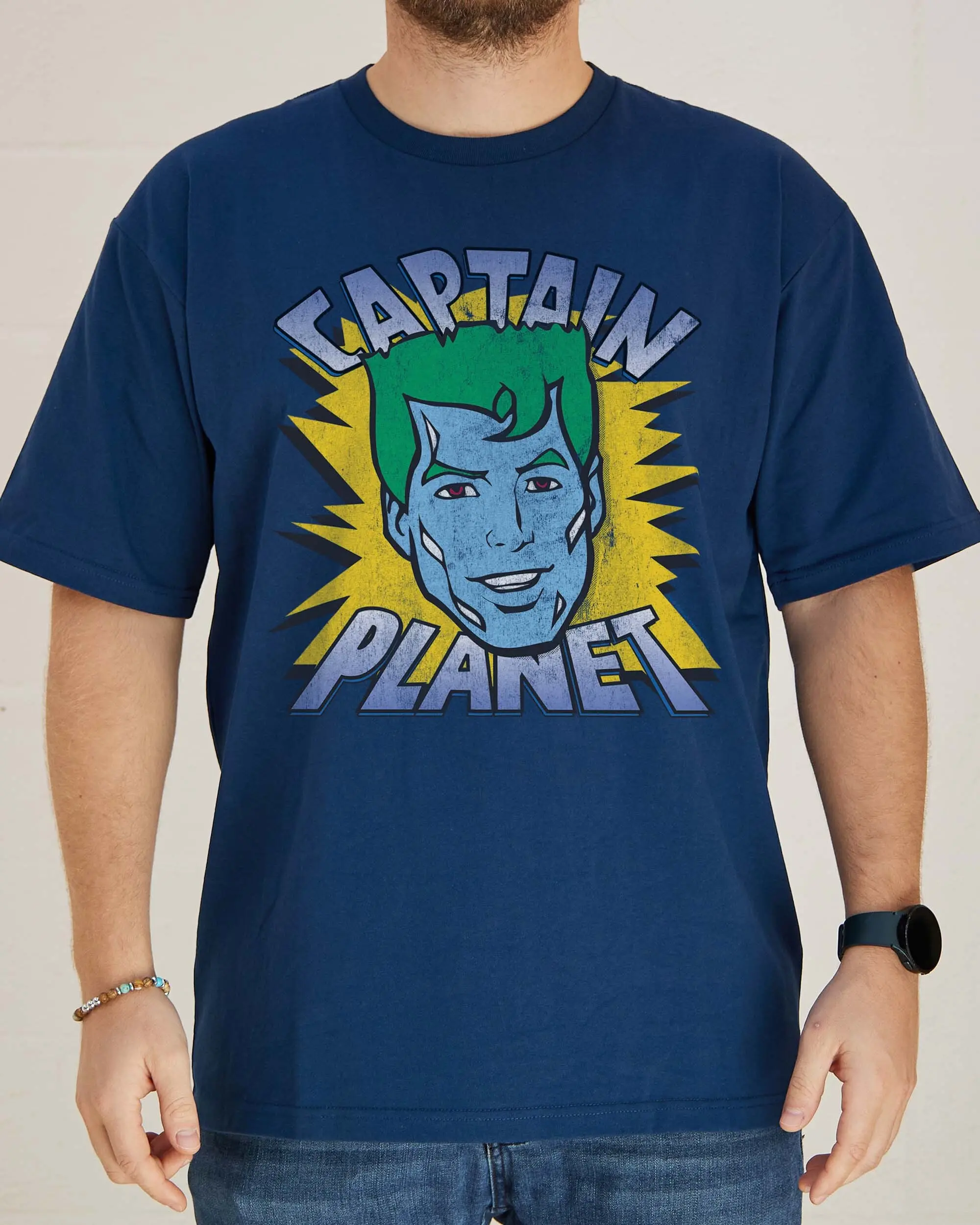 Captain Planet T Shirt - men women unisex shirt, funny t-shirt, graphic tees, t-shirt birthday gift
