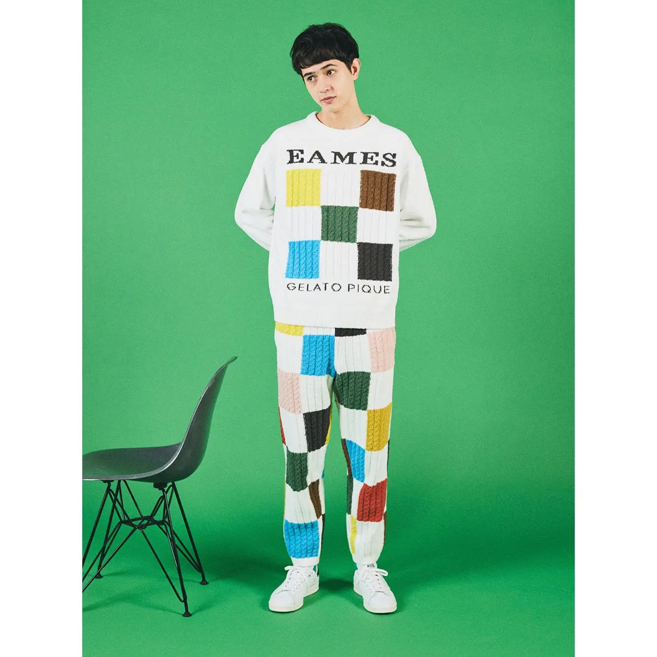 EAMES Air Moco Logo Men's Knit Pullover