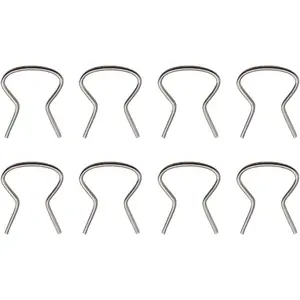 8PCS Car Window Handle Crank Retainer Clip For Most Vehicles, 76900 Car Door Metal Retaining Clip For Most Vehicles