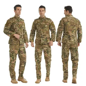 H&D Summer Special Forces Training Suit Outdoor Expansion Camouflage Clothing Men's American Tactical Suit Set