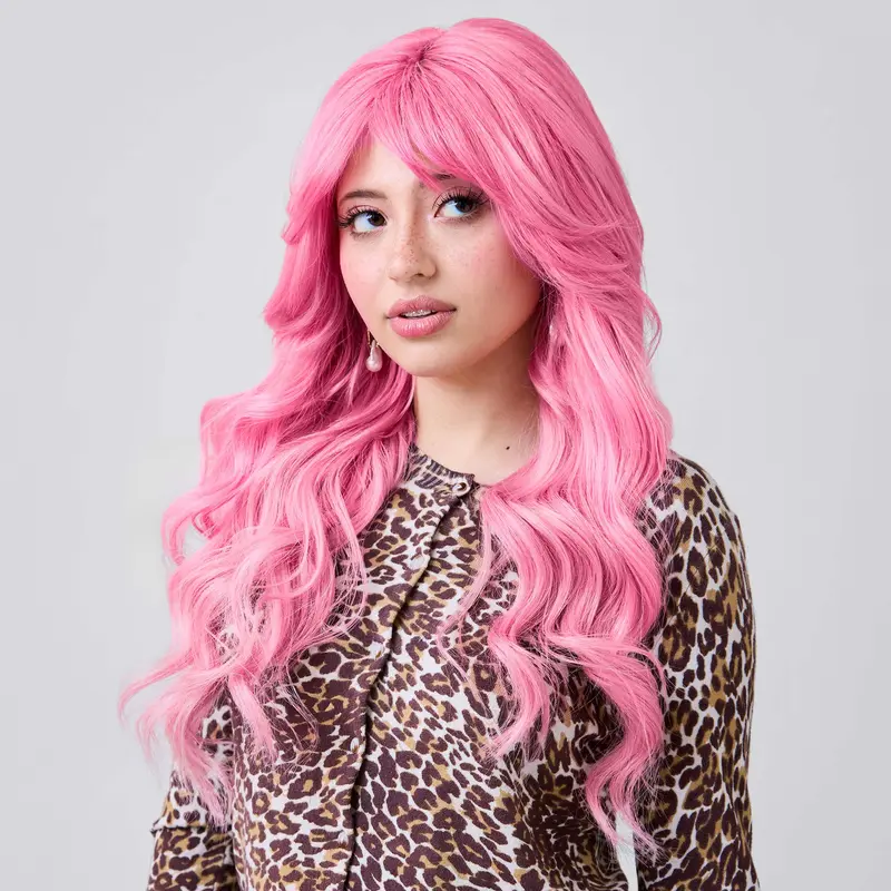 Baddie Bubblegum Pink Semi-Permanent Hair Dye Miranda Rae Hair Color